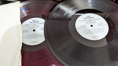 #ad Troy High School Troy Ohio Acappella And Sophomore Choirs The Creation Red LPs $35.99