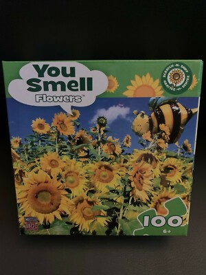 New Masterpieces You Smell Flowers 100 Piece Puzzle 