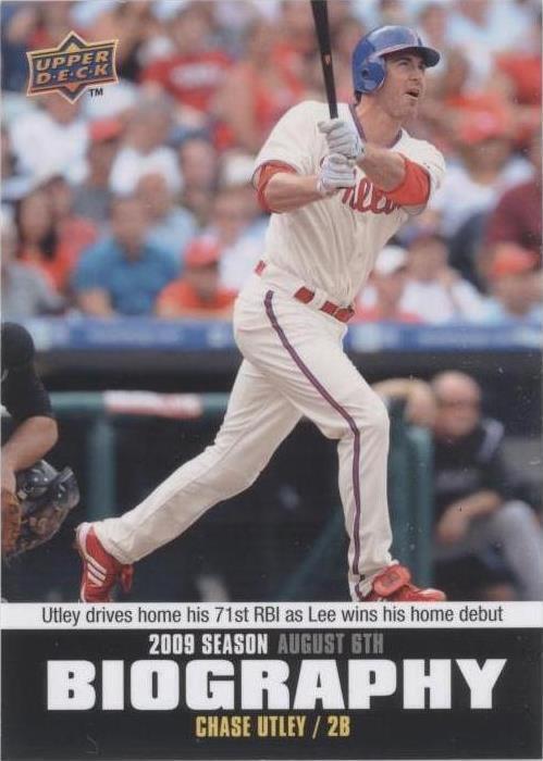 2010 Upper Deck - Chase Utley #SB-138 - 1 of 1