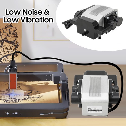 16W Air Assist Pumpe 110V/60HZ Graveur Laser Cutter Assist Pumpe Laser Cutter - Bild 3 von 16
