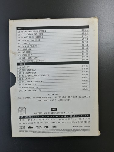 Kraftwerk Minimum Maximum DVD Konzertfilm Welttournee 2004 - Imagen 6 de 14