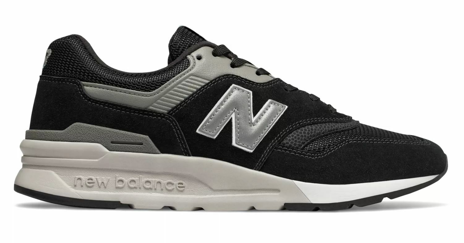 997H para hombre CLASSICS New Balance Zapatos Negro Plateado CM997HCC D 997H para hombre CLASSICS New Balance Zapatos Negro Plateado CM997HCC D