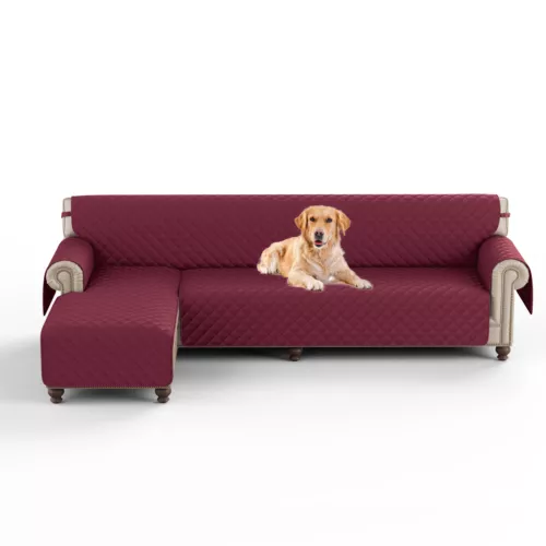 Eck Schlafsofa Bezug Wende Schnitt Chaiselongue Wasserdicht Schutz L Form - Bild 98 von 134