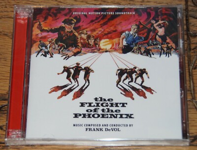 THE FLIGHT OF THE PHOENIX 2CD FRANK DEVOL COMPLETE SCORE INTRADA OOP FROM UK