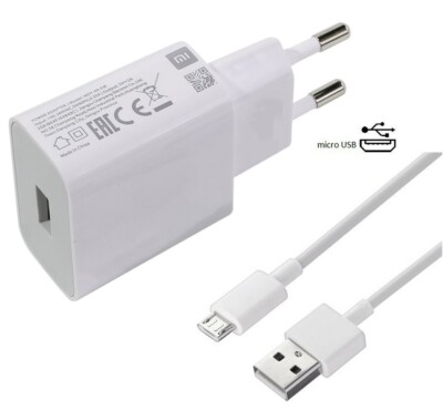 Original XIAOMI Ladegerät Redmi Note 5 AI Dual MDY-09-EW Ladekabel MicroUSB