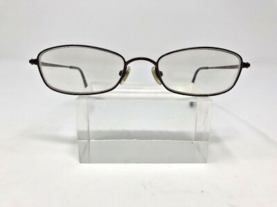 Authentic Ray Ban Eyeglasss RB8524 1025 50-18-135 Titanium Red Italy I213