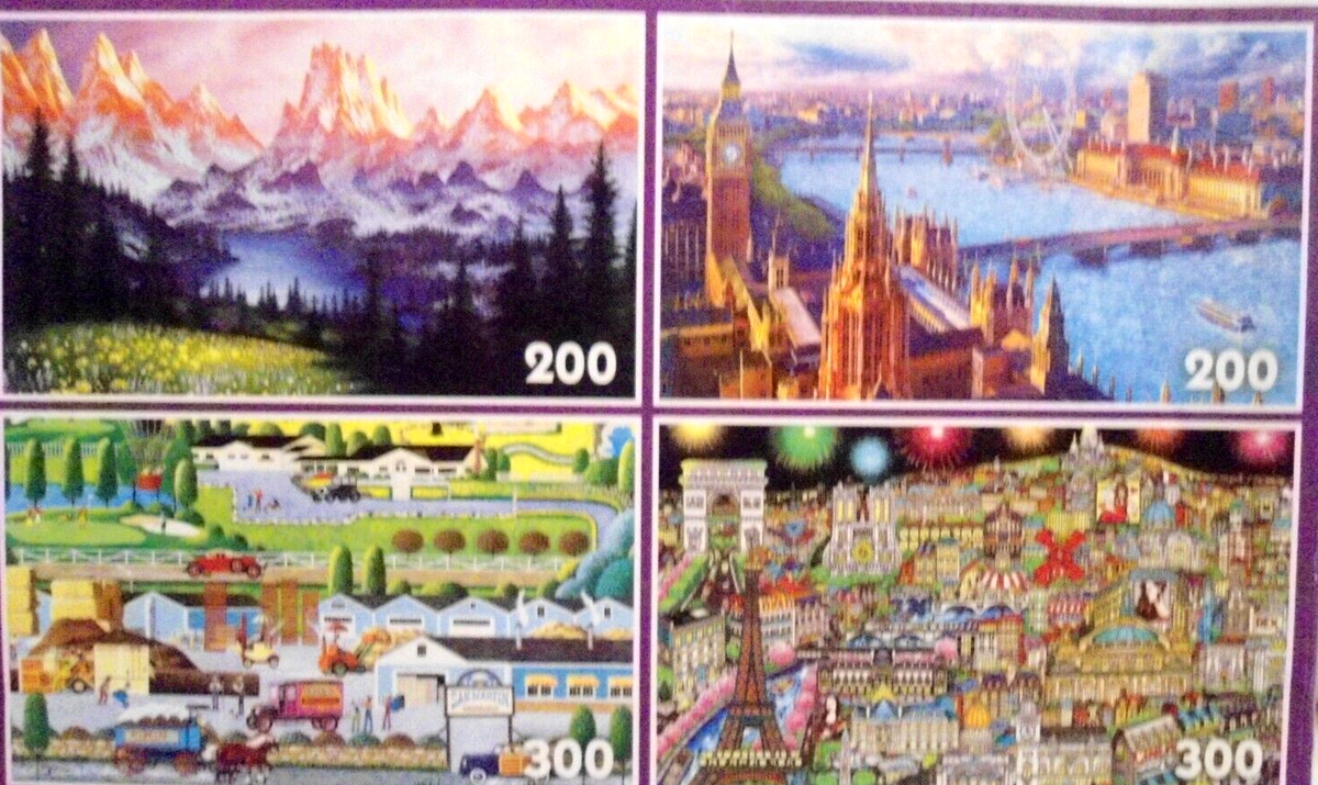 Family Art Gallery Jigsaw Puzzle 6-Pack - 2,000 Total Pieces | eBay