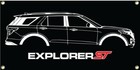 Big Banner Ford Explorer ST Silhouette sign poster racing 4'x2'