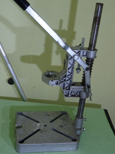 Metabo Typ 790 Bohrmaschinenständer Halter Ständer Tisch grau Funktioniert - Bild 3 von 11
