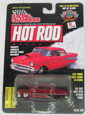 Racing Champions Hot Rod Magazine #76 1950 Ford Custom Red