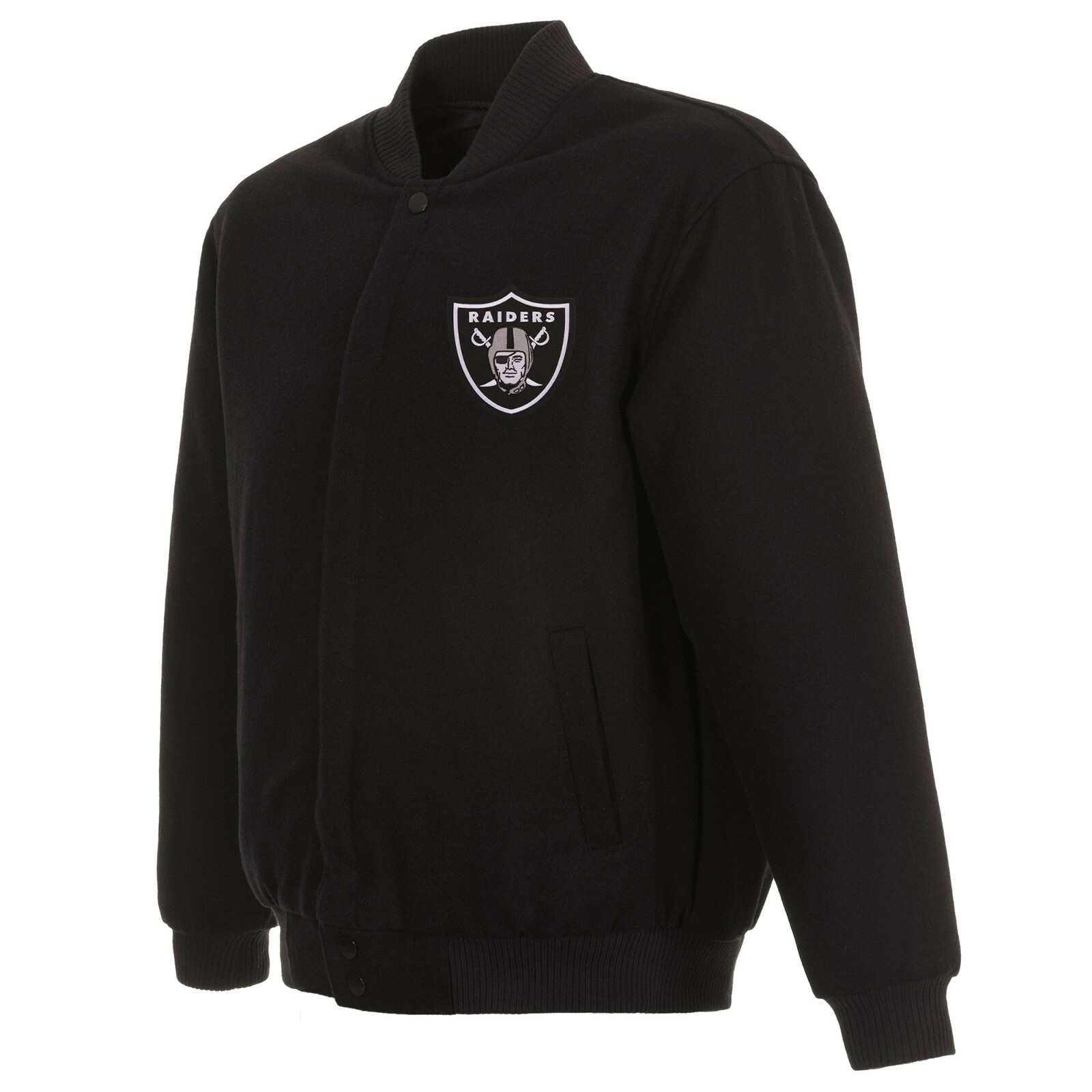 Las Vegas Raiders Men's Reversible Letterman Jacket