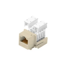Steren USA 310-120IV, Ivory,  26 to 22 AWG, RJ45, 90D, Keystone Jack, 1pc
