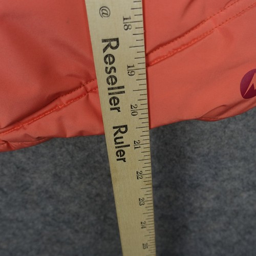 Marmot Jacket Girls Medium Pink Peach Puffer Insulated Winter Coat Val D Sere M - Picture 21 of 24