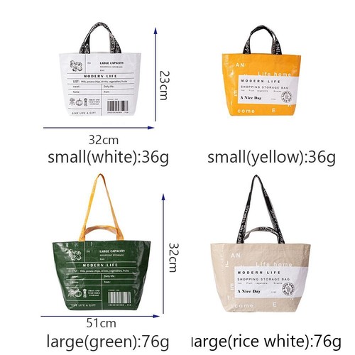 Bolsa de Almacenamiento Reutilizable Ripstop Plegable Nylon Bolsa de Compras Lavable Ecológica - Imagen 2 de 16