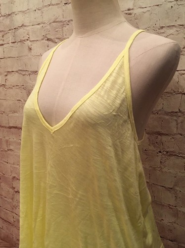 BLUE LIFE Amarillo Playa Flutter Tie Dye Pantalones Cortos y Tejido Slub Camiseta sin Mangas Xs - Imagen 5 de 7