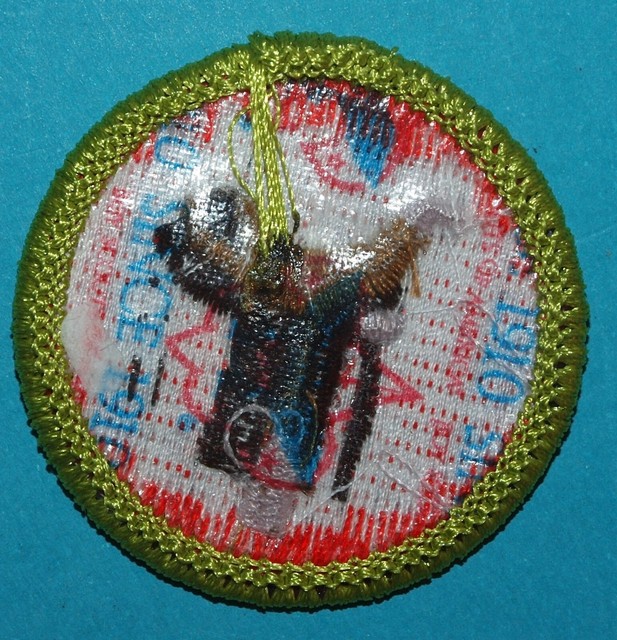 HORSEMANSHIP TYPE L MERIT BADGE SINCE 1910 BACK NEW BOY SCOUTS 