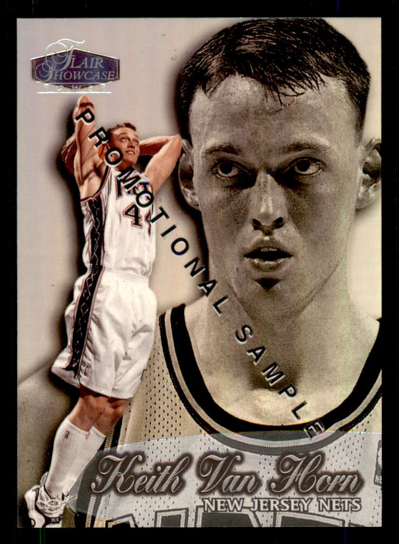 FILA 1998 99 Flair Showcase Row 3 #1 Keith Van Horn Jersey Nuova Reti PROMO