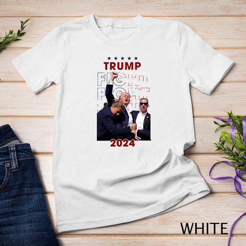 Camiseta Donald Trump Fight for America - Camiseta Patriótica - Imagen 14 de 15