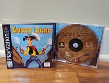 Lucky Luke (Sony PlayStation 1, 1998) Complete Tested CIB Manual Black Label PS1