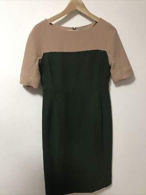 COS Ladies Size 34 Uk 8 Forest Green Shift Dress | eBay