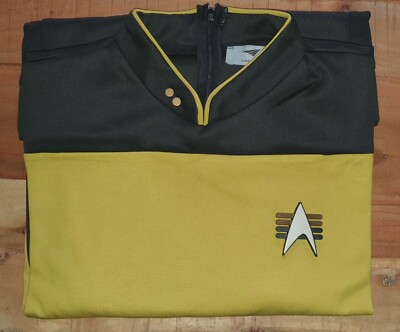 STAR TREK TNG Uniform Lt. Wesley Crusher ALL GOOD THINGS Gestern Heute Morgen CP