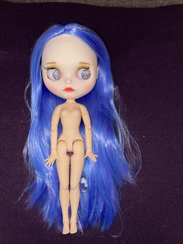 Bambola Blythe 12" personalizzata OOAK ~ bambino invernale ~ CON VESTITO! - Foto 9 di 11