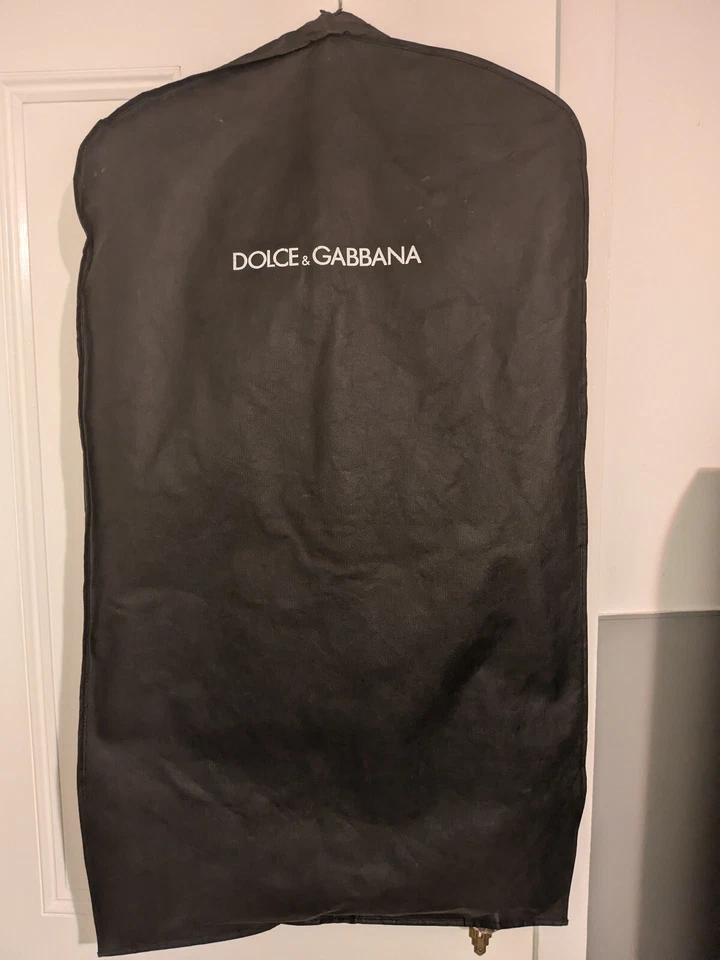 Esmoquin de lana naranja Dolce and Gabbana de dos piezas, usado una vez al probarlo Foto 3 de 4