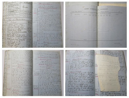 1907 MANUSCRIPT BOOK Aldershot ARMY SCHOOL of COOKERY 3rd Rifle Brigade COOKING - Picture 17 of 24