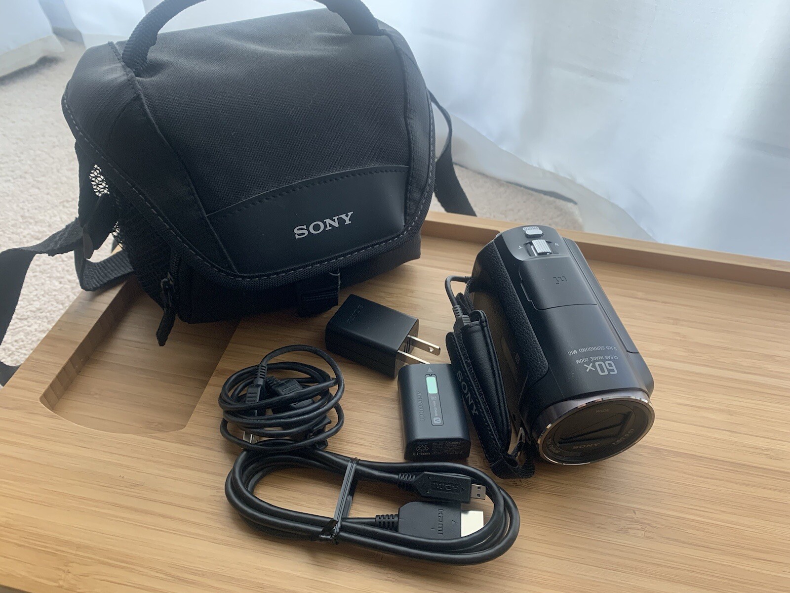 Sony HDR PJ670 Full HD Camcorder with Built-in Projector-image