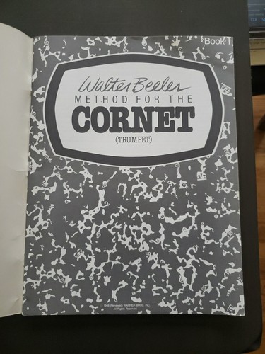 Walter Beeler Method For The Cornet (Trumpet) Music Book 1 - Picture 3 of 7