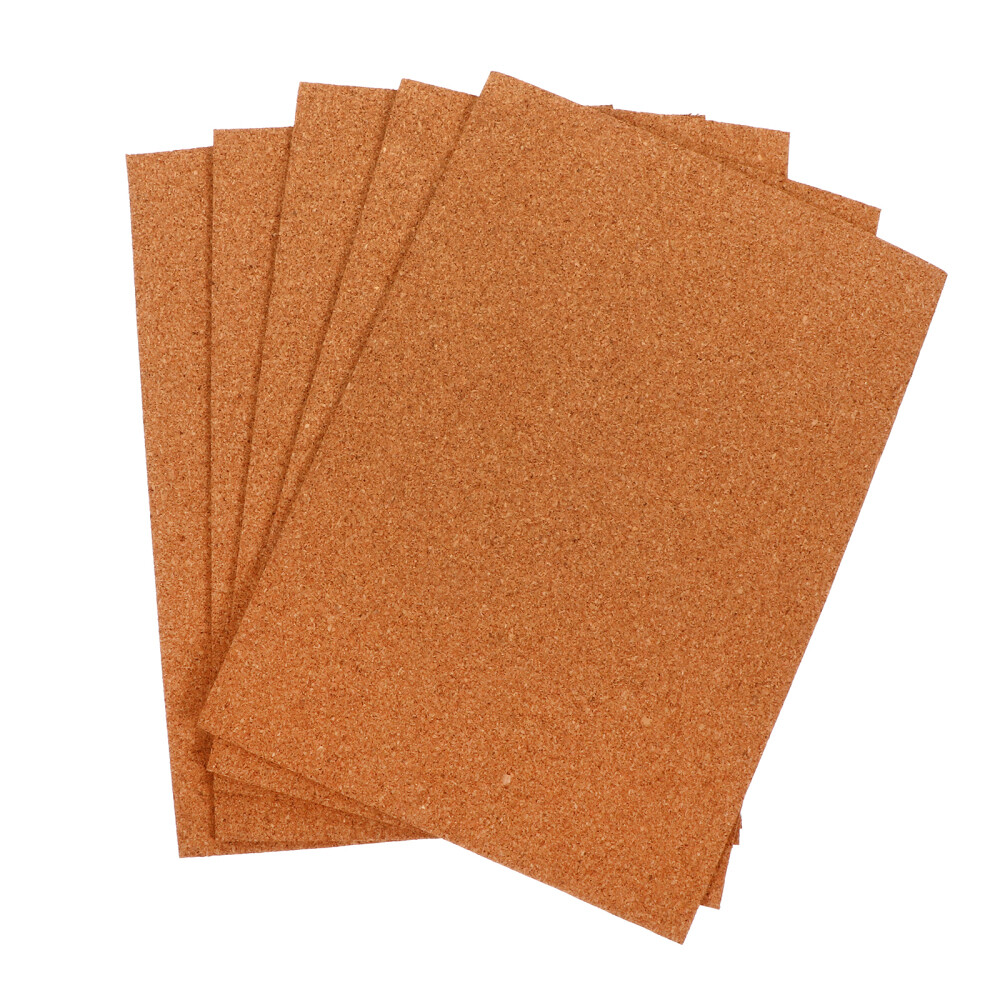 Self Stick Cork Bulletin Board Tiles Set of 5 Memo Boards for Home