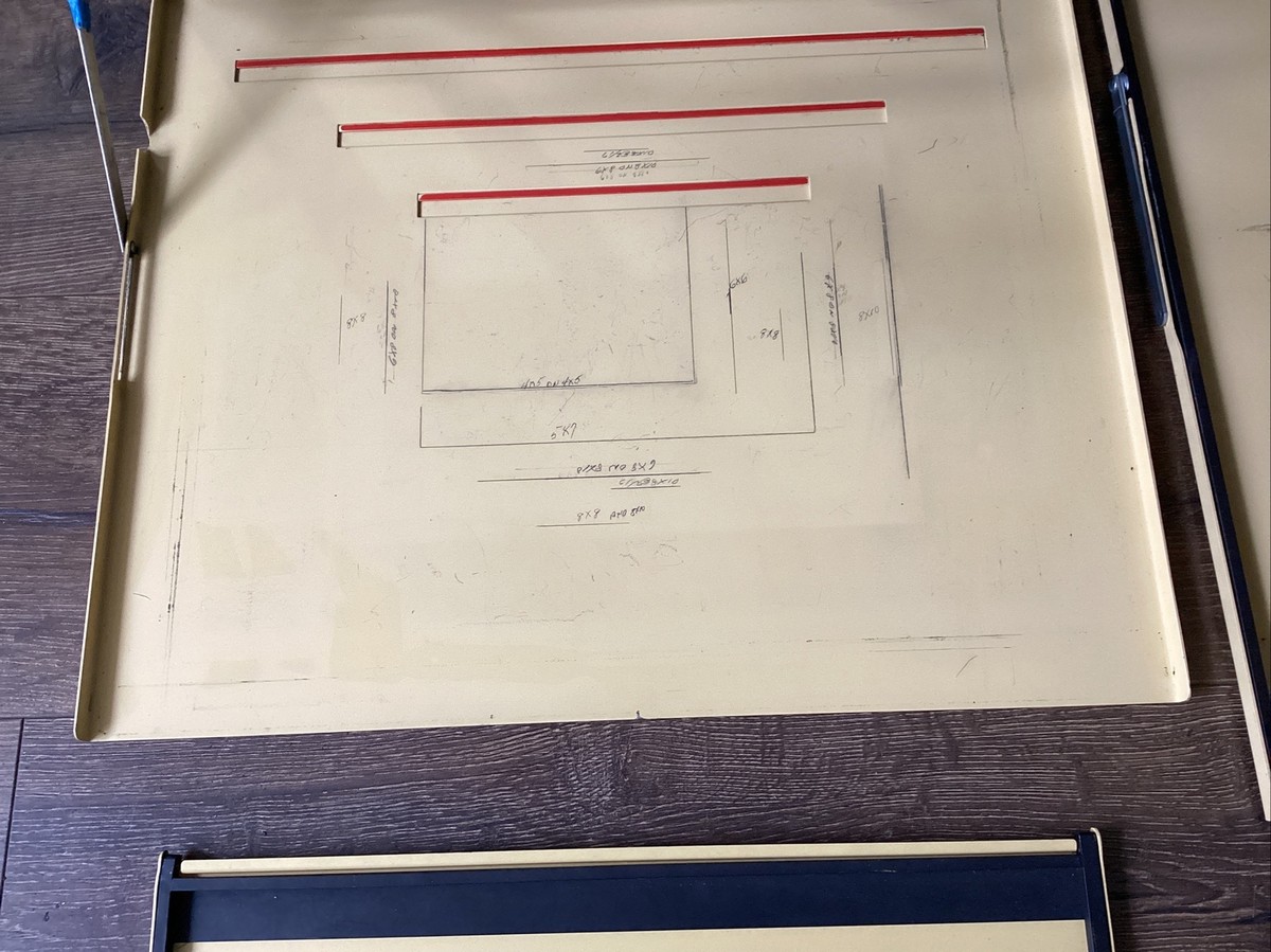 Vintage Saunders 11 x14 4-Blade Enlarging Easel W/ 2 Others Vintage Saunders 11 x14 4-Blade Enlarging Easel W/ 2 Others