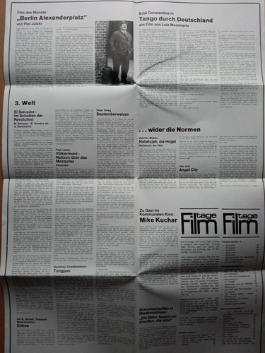 18005# 16x Ausgaben KOMMUNALES KINO HANNOVER - Kinoprogrammhefte 1979-1980 #6 - Picture 6 of 6