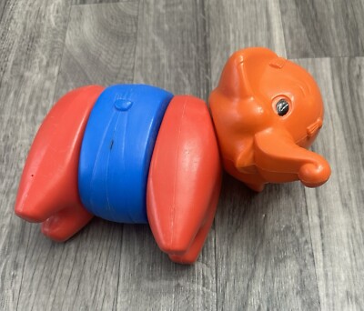 VINTAGE 1966 Tupperware Tupper Toy Zoo It Yourself Elephant With No Tail