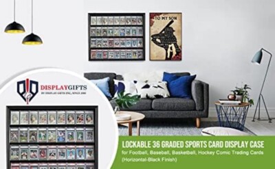 card display frame for ungraded and graded cards 50 Ungraded