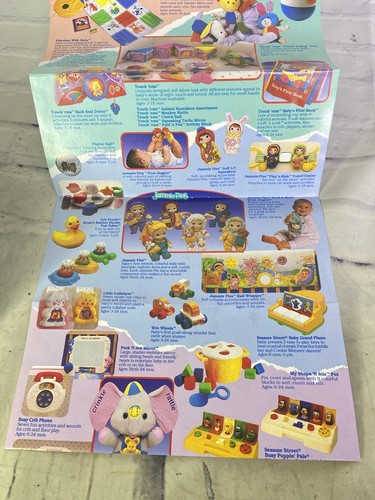 Playskool Hasbro 1996 Baby Blankies Pillow Snuzzles Duck Plaid Plush Pastel NEW - Picture 21 of 23