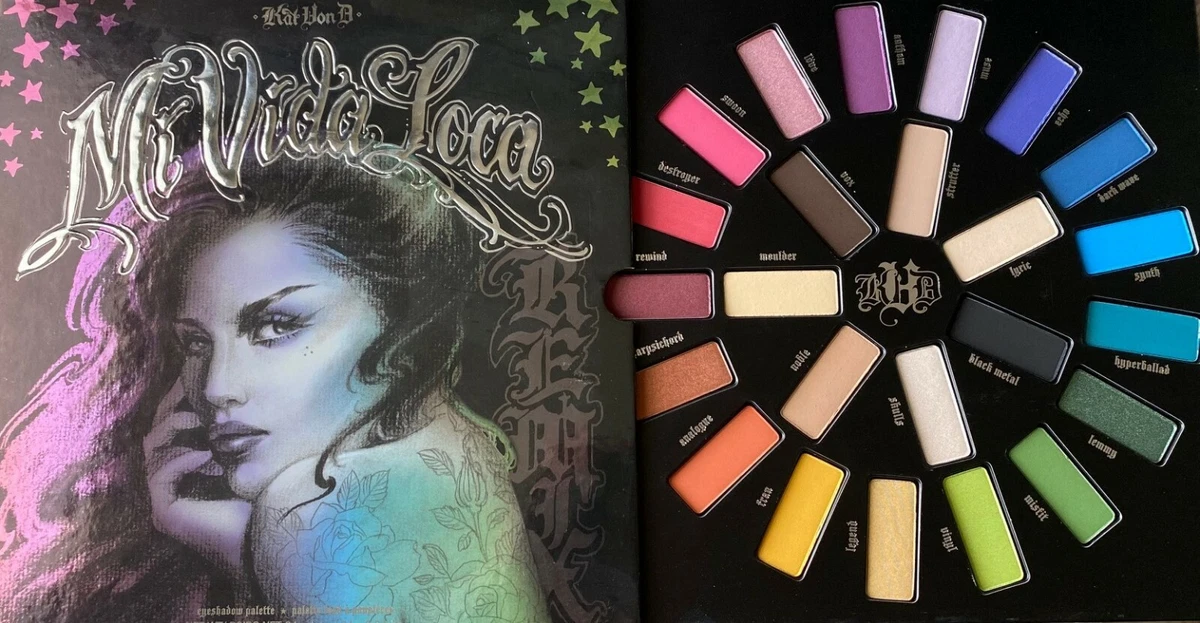 NIB Kat Von D Limited Edition Mi Vida Loca Eyeshadow Palette