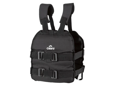 CRIVIT® CRIVIT Gewichtsweste 10 kg, größenverstellbar - B-Ware neuwertig