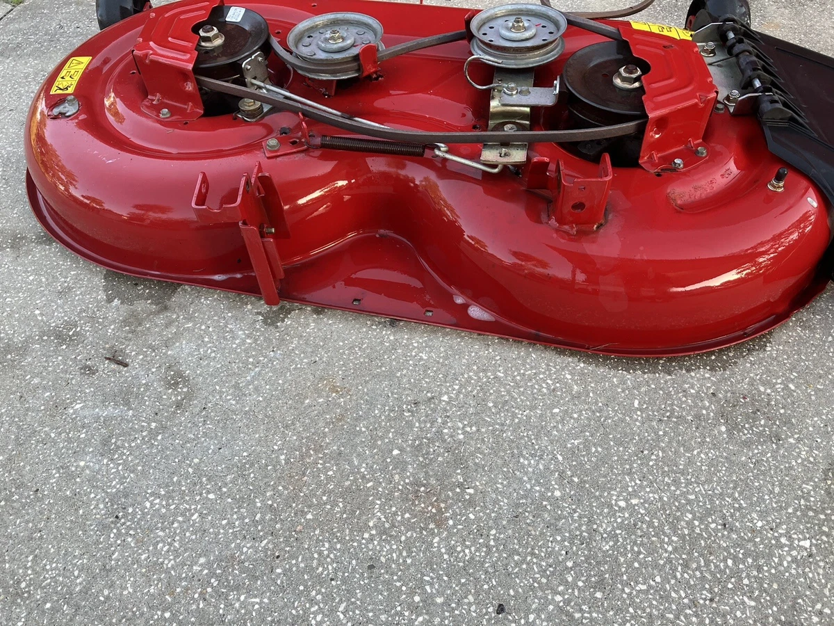 CRAFTSMAN T1400 42 in. Mower Deck Red USED Nice eBay