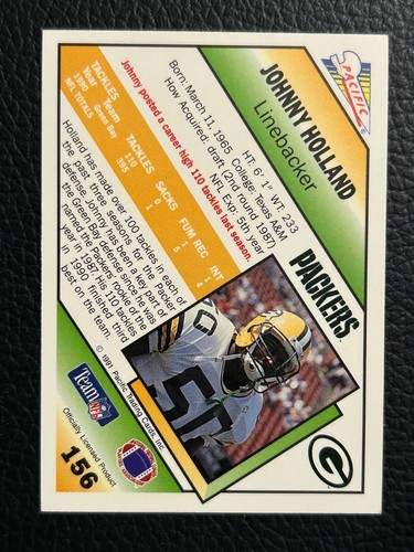 1991 Pacific Football - - Pick A Card -#2 - #199 +RC +HOF - Picture 389 of 523