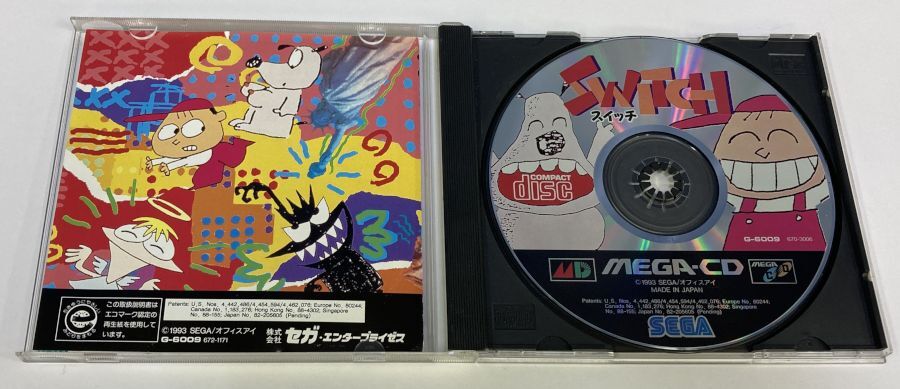 Sega Mega CD Switch Japan Version w/ Box and Manual 0103 SP | eBay