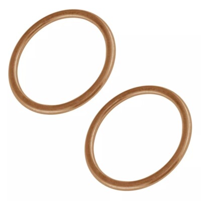 2x Caltric Exhaust Pipe Gasket For Honda Shadow ACE 1100 VT1100T Tour 1998-2001