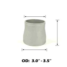 3" to 3.5" Cast Aluminum Turbo Intercooler Air Intake Pipe Inlet Reducer Joiner