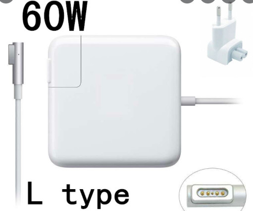 Cargador Adaptador Macbook pro, air Magsafe 1y2 ,45w,60w,85w USB,tipo USB-C 61W