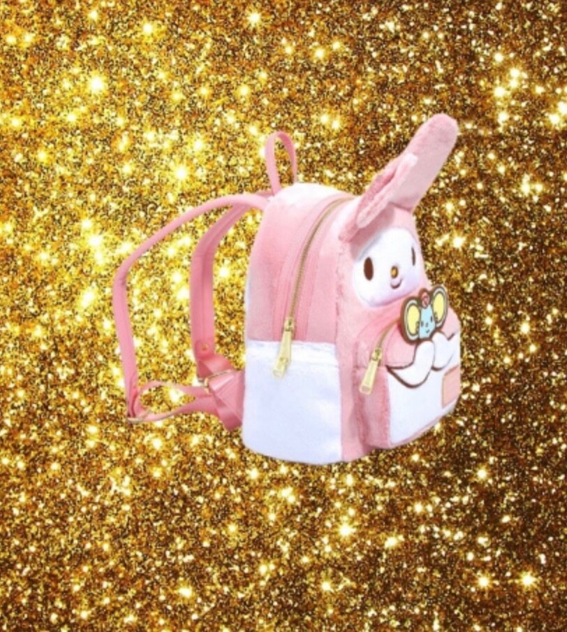 Loungefly Sanrio My Melody Figural Mini Backpack Sanrio My Melody Mushroom Figural Mini Backpack - BoxLunch  main image 2