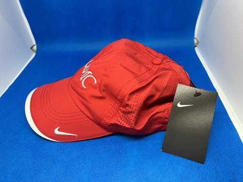 Nike Dri-FIT Swoosh Perforated Golf Cap Hat 429467-657 Heritage86 Red One Size - 第 1/8 張圖片