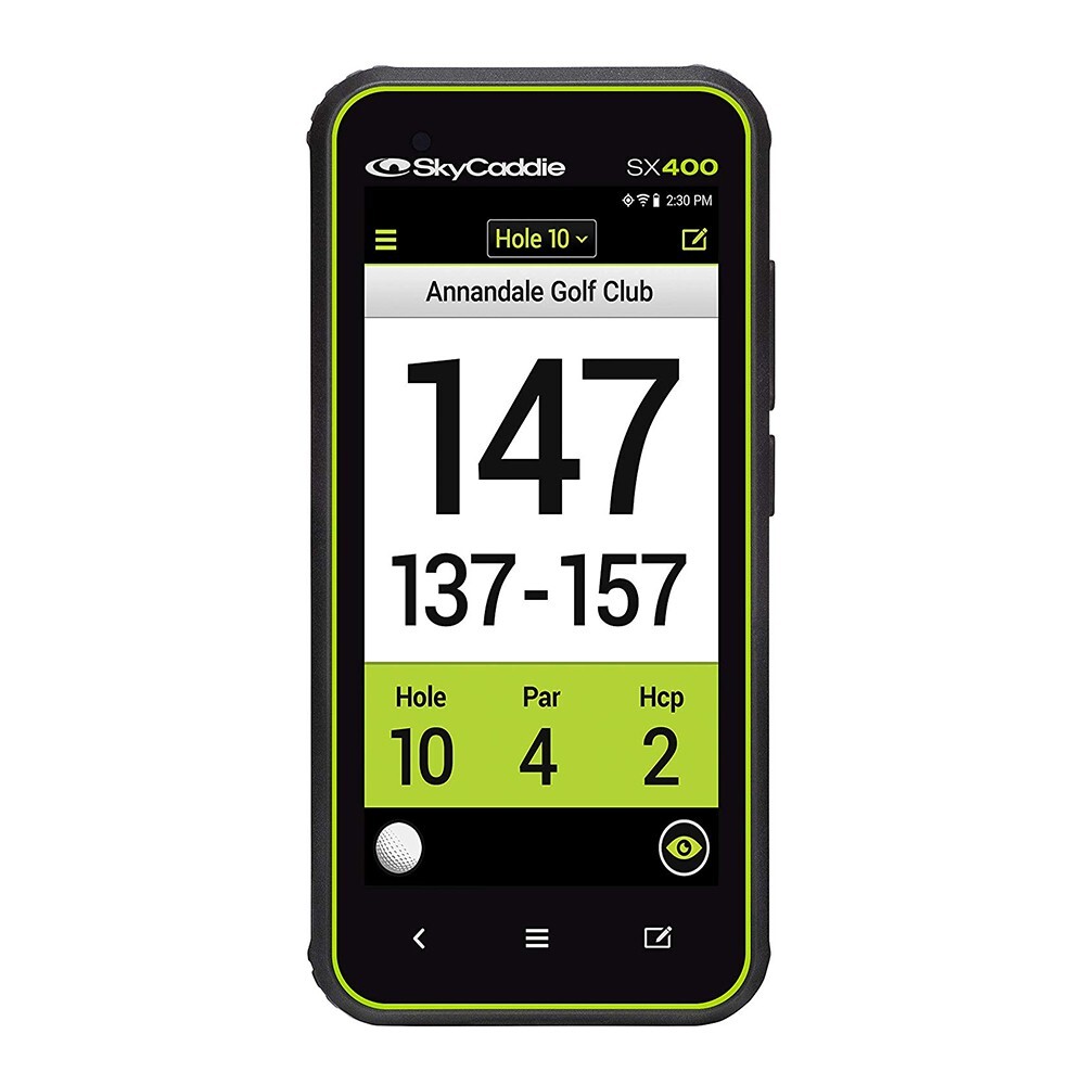 SkyCaddie SX400 Golf GPS Handheld, 1 Year Membership