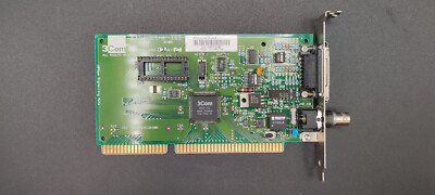 3Com EtherLink III 3C509 ASSY 8362-12 Rev. C ISA-Netzwerkkarte BNC Coax #