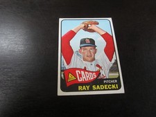 1965 Topps # 230 Ray Sadecki Card St Louis Cardinals