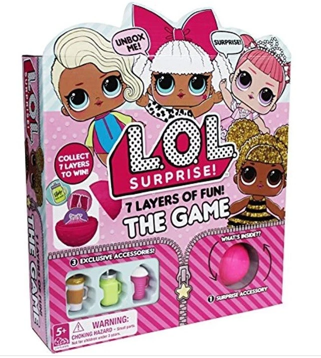 L.O.L. Games Surprise 7 Layers Of Fun The Action Board